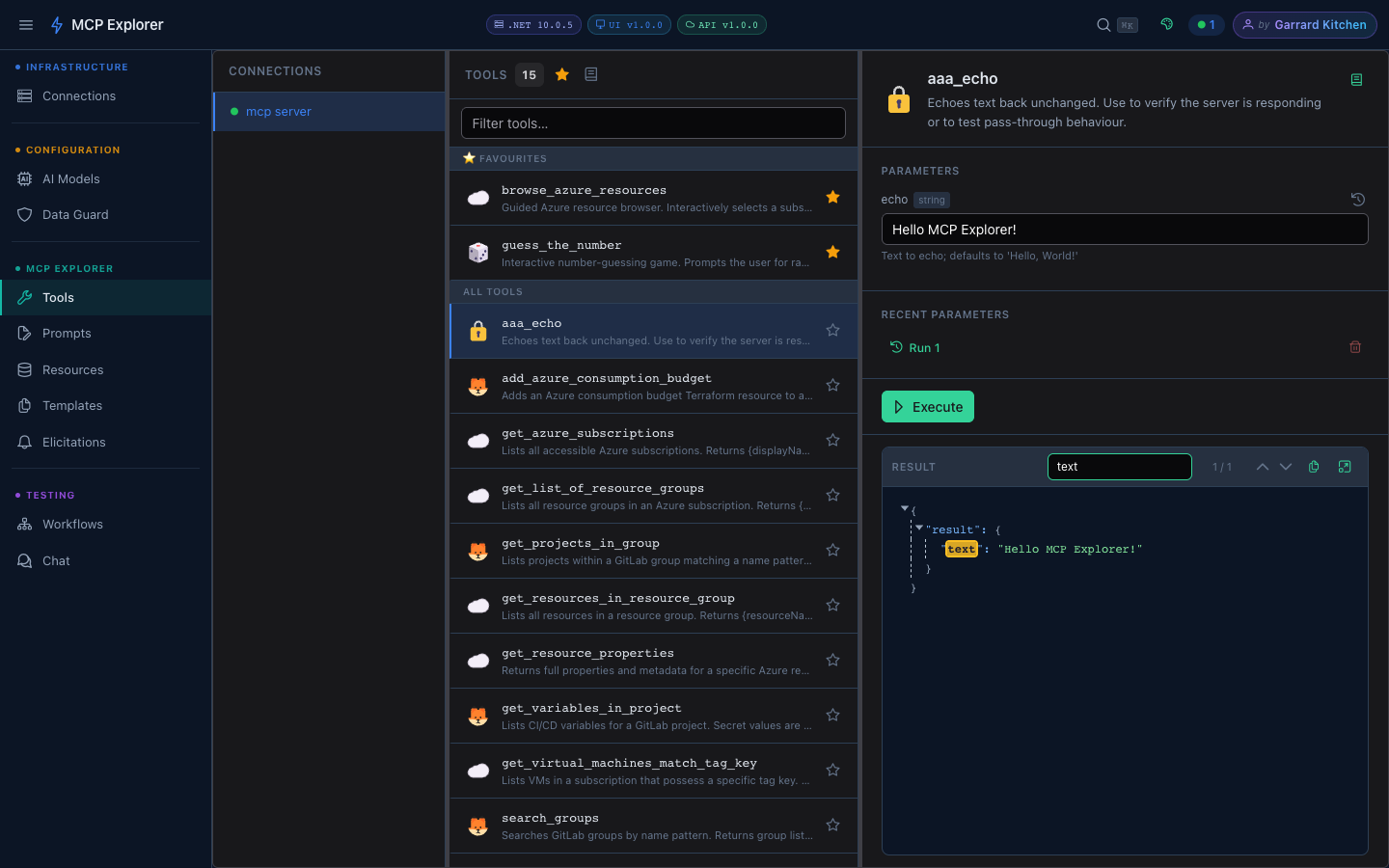 JSON viewer with search highlighting matching keys